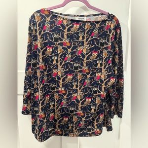 Unique Vintage brand owl top